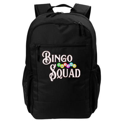 Bingo Squad Funny Bingo Lover Daily Commute Backpack