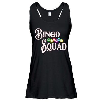 Bingo Squad Funny Bingo Lover Ladies Essential Flowy Tank
