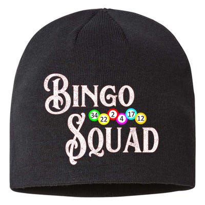 Bingo Squad Funny Bingo Lover Sustainable Beanie