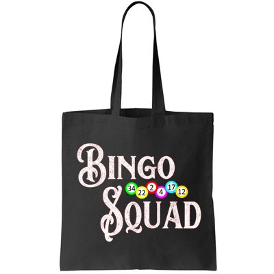 Bingo Squad Funny Bingo Lover Bag