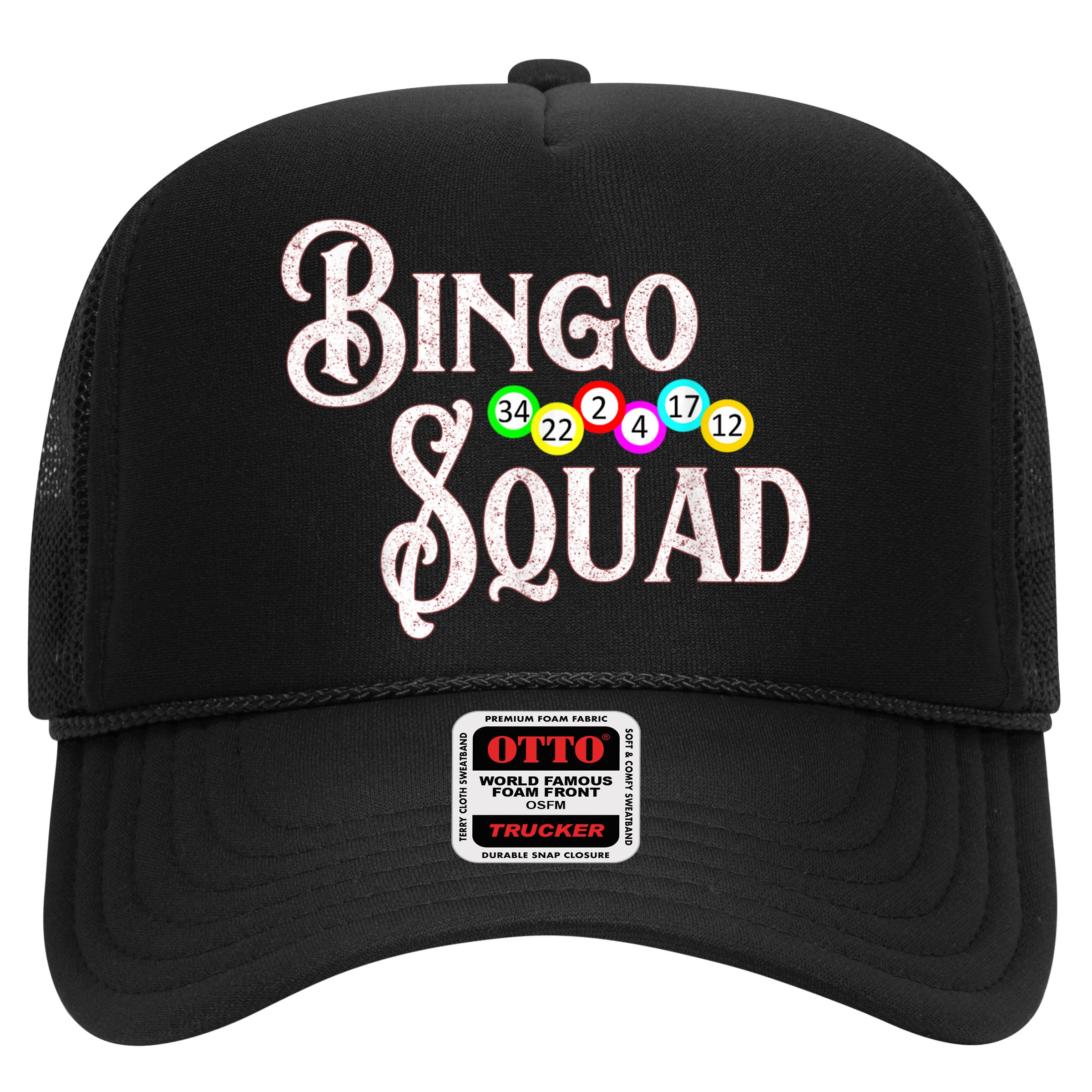 Bingo Squad Funny Bingo Lover Hat