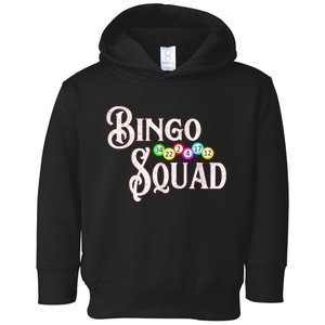 Bingo Squad Funny Bingo Lover Toddler Hoodie