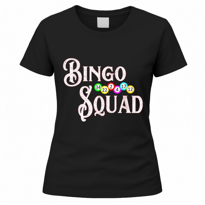 Bingo Squad Funny Bingo Lover Women's T-Shirt