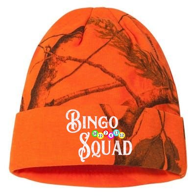 Bingo Squad Funny Bingo Lover Kati Licensed 12" Camo Beanie