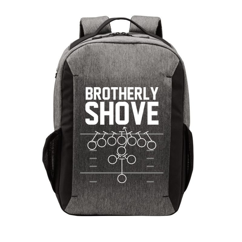 Brotherly Shove Football Fan Vector Backpack