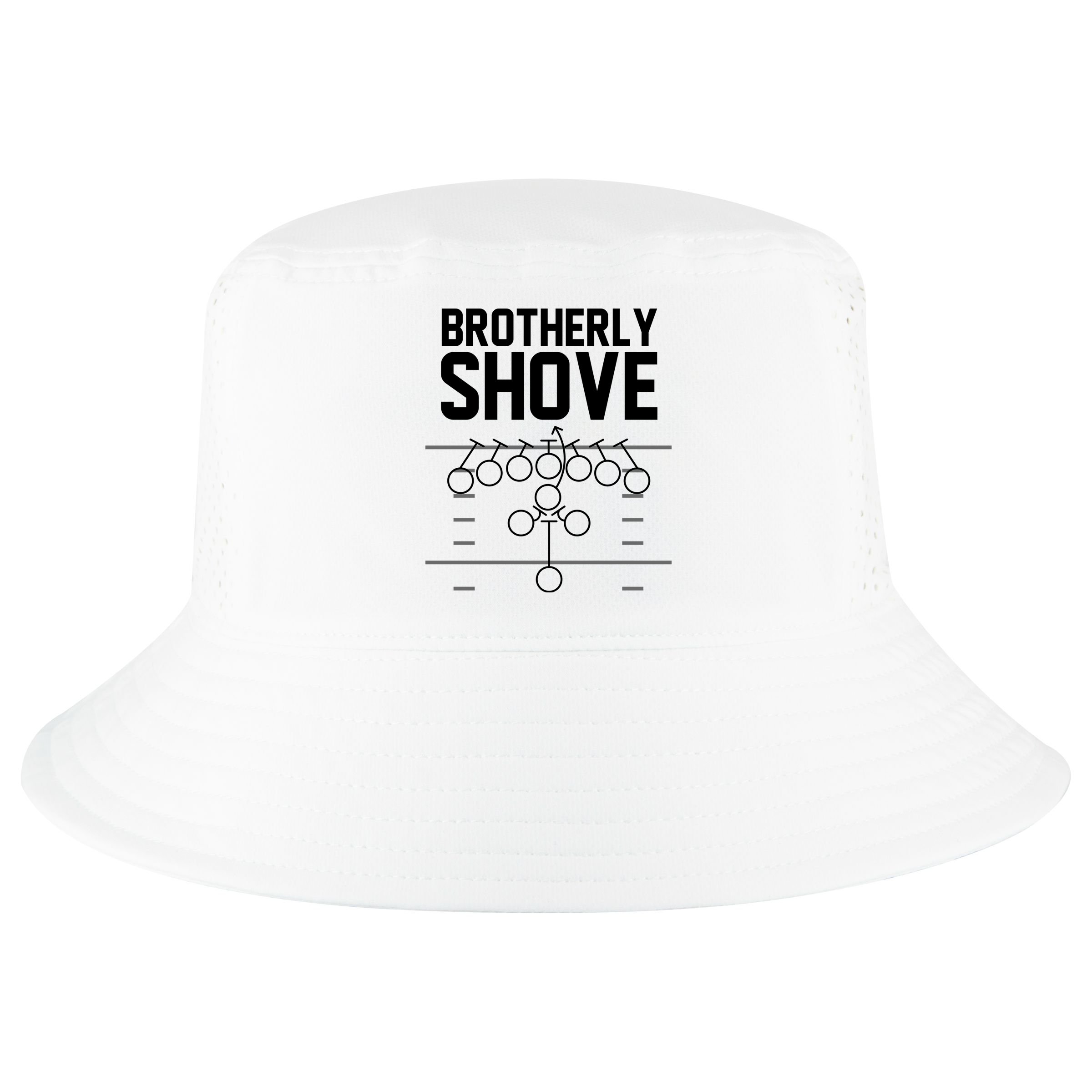 Brotherly Shove Football Fan Cool Comfort Performance Bucket Hat