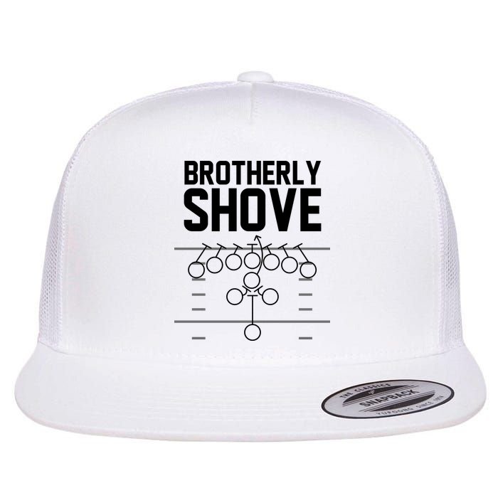 Brotherly Shove Football Fan Flatbill Hat