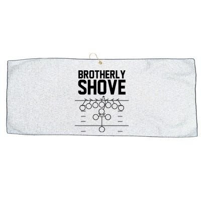 Brotherly Shove Football Fan Large Microfiber Waffle Golf Towel