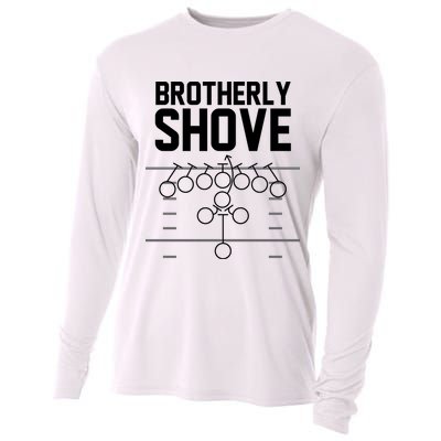 Brotherly Shove Football Fan Cooling Performance Long Sleeve Crew
