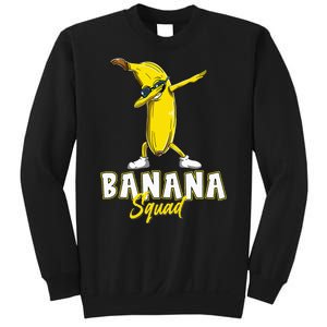 Banana Squad Funny Dabbing Banana Food & Dab Sweatshirt