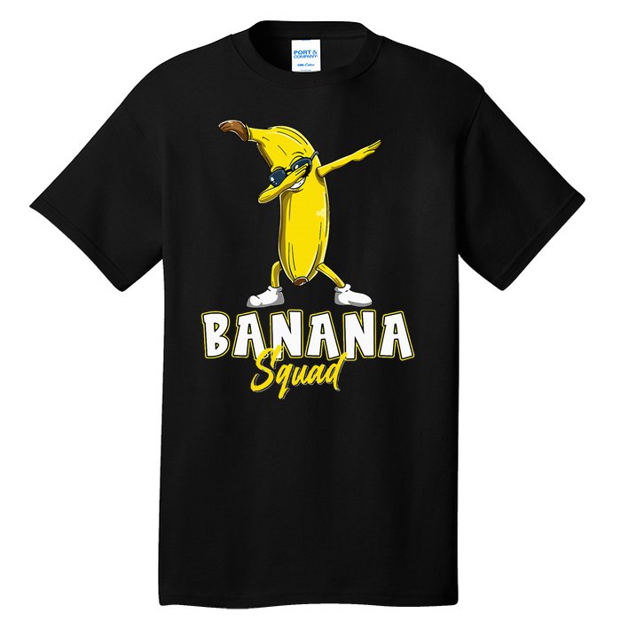 Banana Squad Funny Dabbing Banana Food & Dab Tall T-Shirt