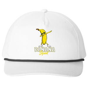 Banana Squad Funny Dabbing Banana Food & Dab Snapback Five-Panel Rope Hat