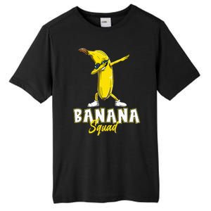 Banana Squad Funny Dabbing Banana Food & Dab Tall Fusion ChromaSoft Performance T-Shirt