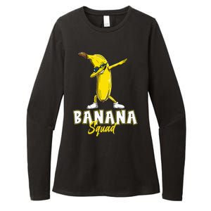 Banana Squad Funny Dabbing Banana Food & Dab Womens CVC Long Sleeve Shirt