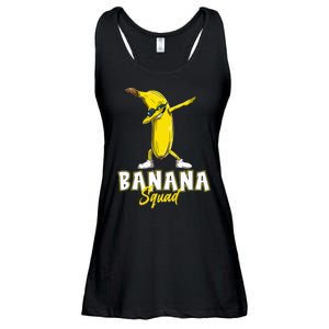 Banana Squad Funny Dabbing Banana Food & Dab Ladies Essential Flowy Tank