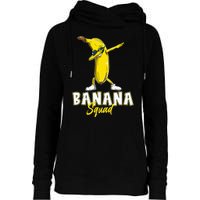 Banana Squad Funny Dabbing Banana Food & Dab Womens Funnel Neck Pullover Hood