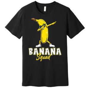 Banana Squad Funny Dabbing Banana Food & Dab Premium T-Shirt