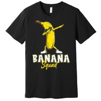 Banana Squad Funny Dabbing Banana Food & Dab Premium T-Shirt