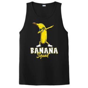 Banana Squad Funny Dabbing Banana Food & Dab PosiCharge Competitor Tank