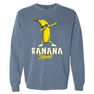 Banana Squad Funny Dabbing Banana Food & Dab Garment-Dyed Sweatshirt