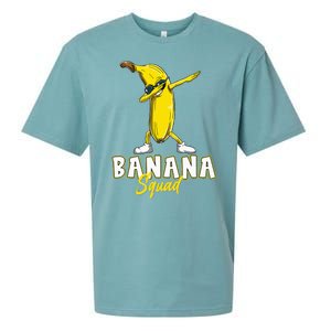 Banana Squad Funny Dabbing Banana Food & Dab Sueded Cloud Jersey T-Shirt