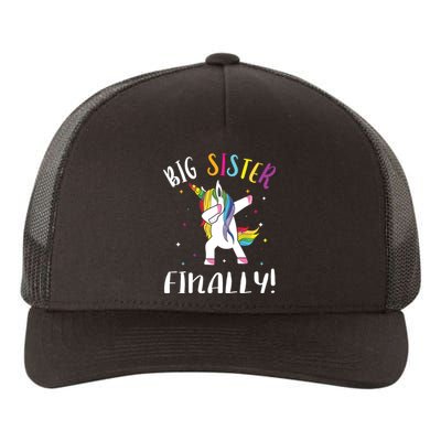 Big Sister Finally Unicorn Unicorn New Big Sister Yupoong Adult 5-Panel Trucker Hat