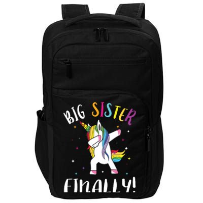 Big Sister Finally Unicorn Unicorn New Big Sister Impact Tech Backpack