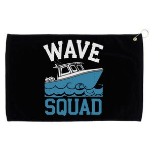 Boatman Squad Ferry Waterway Navigation Boatman Grommeted Golf Towel