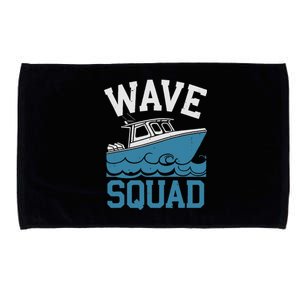 Boatman Squad Ferry Waterway Navigation Boatman Microfiber Hand Towel