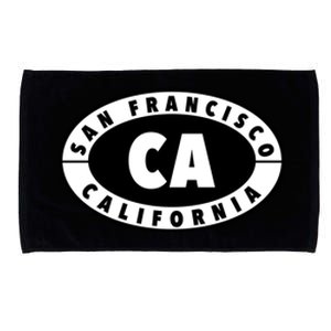 Badge San Francisco California Microfiber Hand Towel