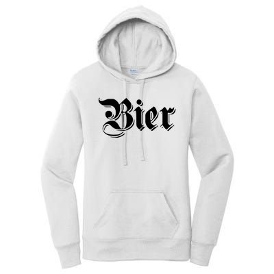 Bier Shirts Funny German Beer For Oktoberfest Women's Pullover Hoodie