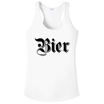 Bier Shirts Funny German Beer For Oktoberfest Ladies PosiCharge Competitor Racerback Tank