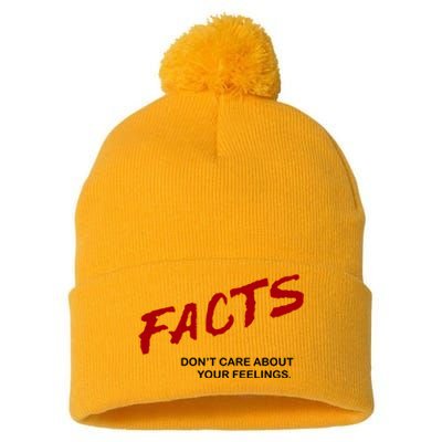 Ben Shapiro Facts Pom Pom 12in Knit Beanie