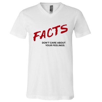 Ben Shapiro Facts V-Neck T-Shirt