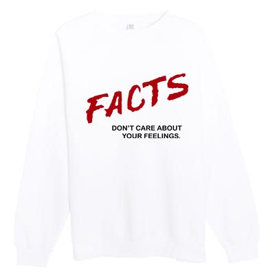 Ben Shapiro Facts Premium Crewneck Sweatshirt