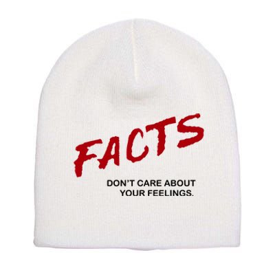 Ben Shapiro Facts Short Acrylic Beanie