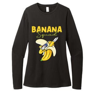 Banana Squad Funny Dabbing Banana Food & Dab Womens CVC Long Sleeve Shirt