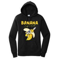 Banana Squad Funny Dabbing Banana Food & Dab Women's Pullover Hoodie