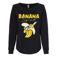 Banana Squad Funny Dabbing Banana Food & Dab Womens California Wash Sweatshirt