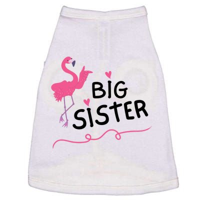 Big Sister Flamingo Doggie Tank