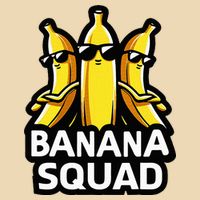 Banana Squad Fruit Banana Lover Team Banana Drawstring Bag