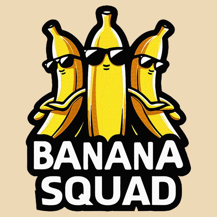 Banana Squad Fruit Banana Lover Team Banana Drawstring Bag