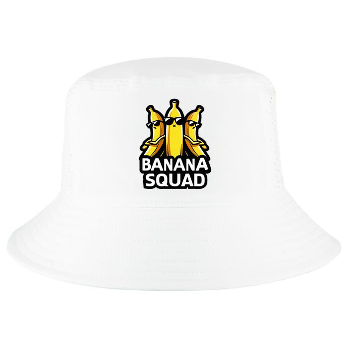 Banana Squad Fruit Banana Lover Team Banana Cool Comfort Performance Bucket Hat