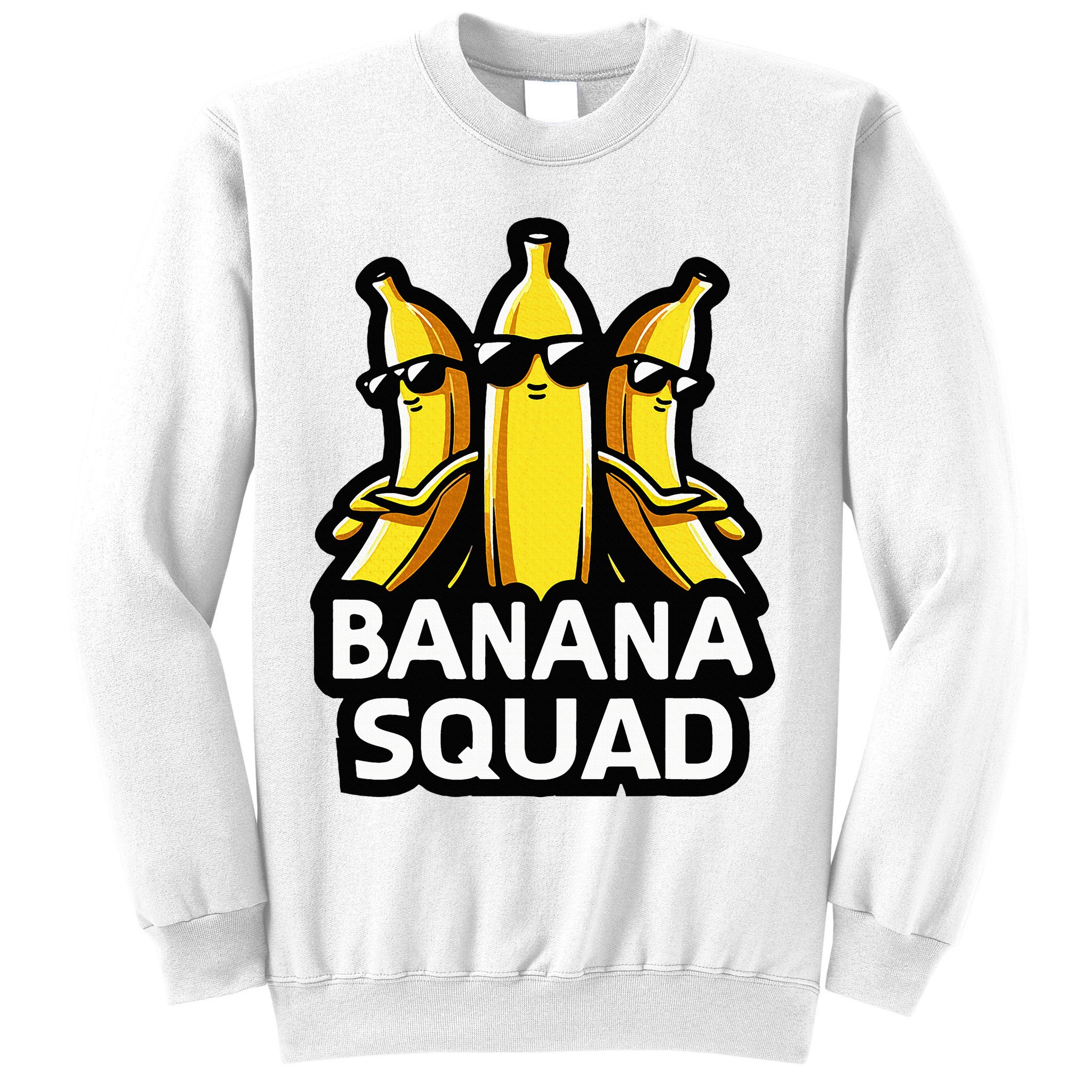 Banana Squad Fruit Banana Lover Team Banana Sweatshirt