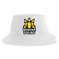 Banana Squad Fruit Banana Lover Team Banana Sustainable Bucket Hat