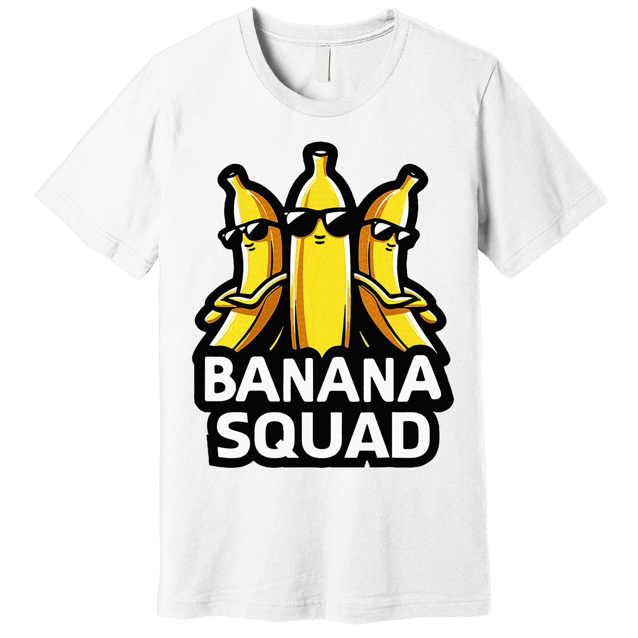 Banana Squad Fruit Banana Lover Team Banana Premium T-Shirt