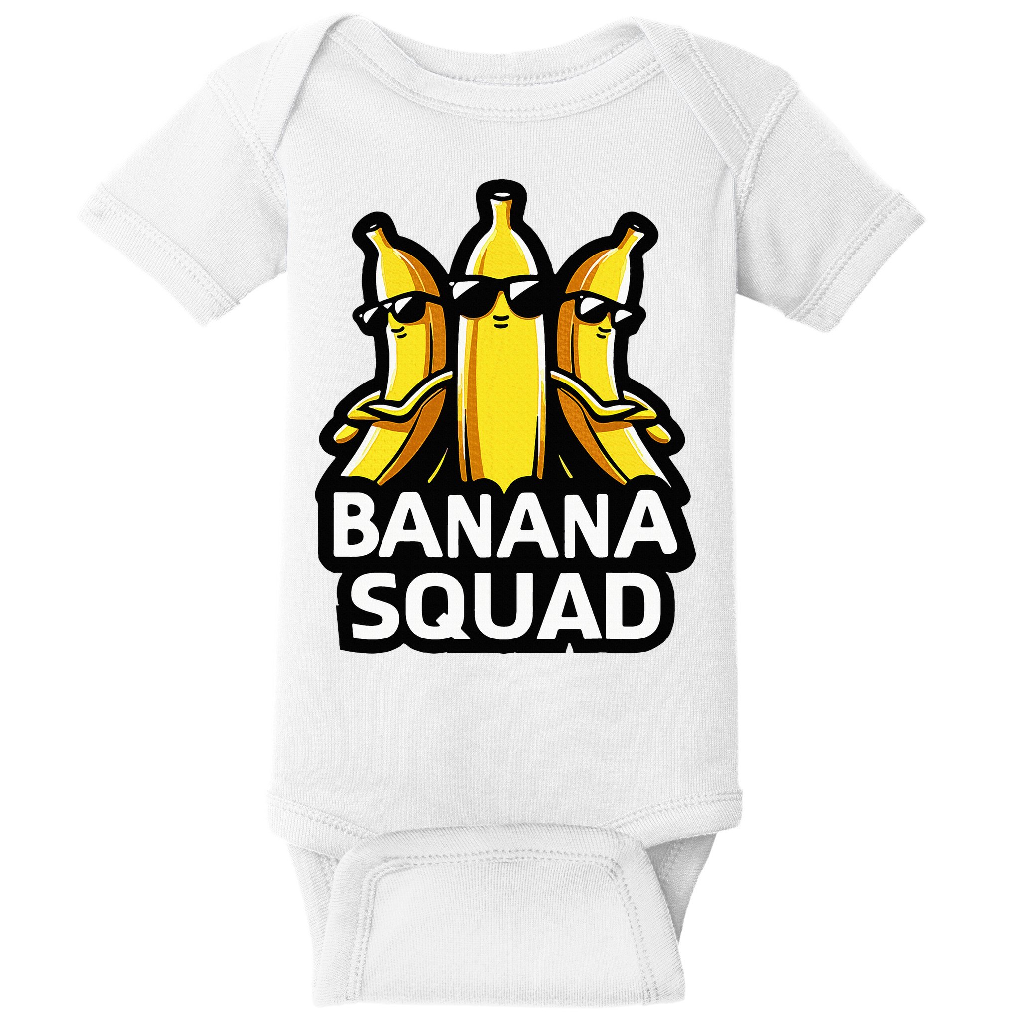 Banana Squad Fruit Banana Lover Team Banana Baby Bodysuit