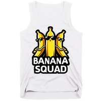 Banana Squad Fruit Banana Lover Team Banana Tank Top