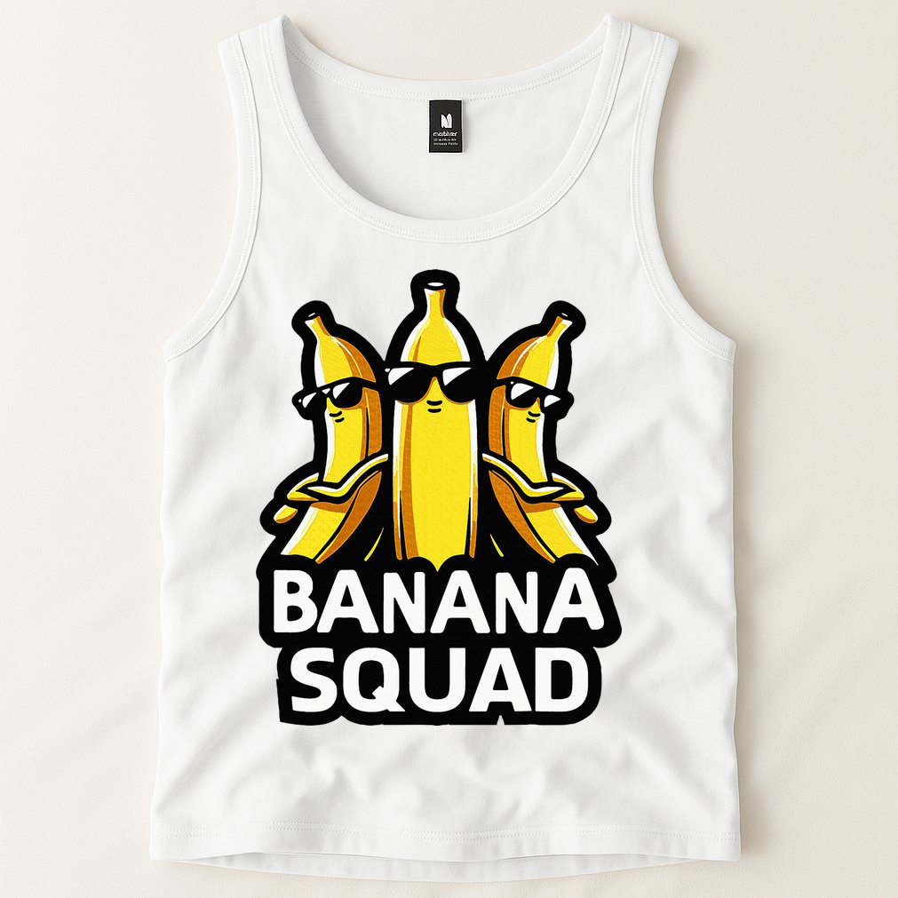 Banana Squad Fruit Banana Lover Team Banana Tank Top
