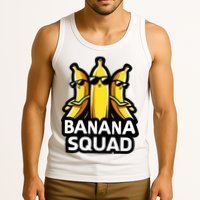 Banana Squad Fruit Banana Lover Team Banana Tank Top